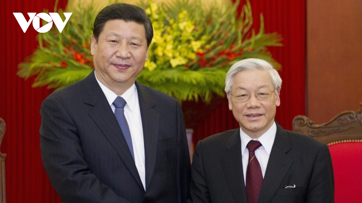 Vietnamese, Chinese leaders exchange greetings on diplomatic ties anniversary